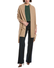 Load image into Gallery viewer, Boiled Cashmere Knit Blanket Wrap
