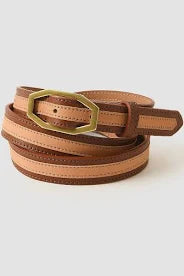 Angular Buckle Belt