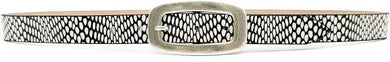 Black & White Printed Belt