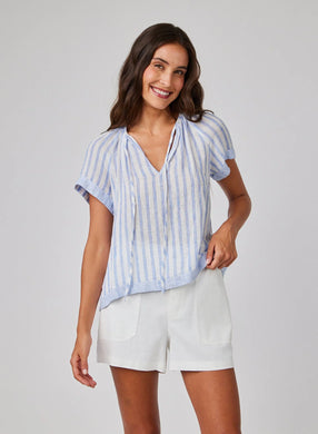 Short Sleeve Flowy Raglan Top