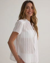 Load image into Gallery viewer, Short Sleeve Shirred Top
