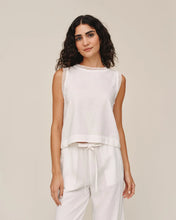 Load image into Gallery viewer, Sleeveless Crochet Edge Top
