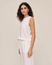 Load image into Gallery viewer, Sleeveless Crochet Edge Top
