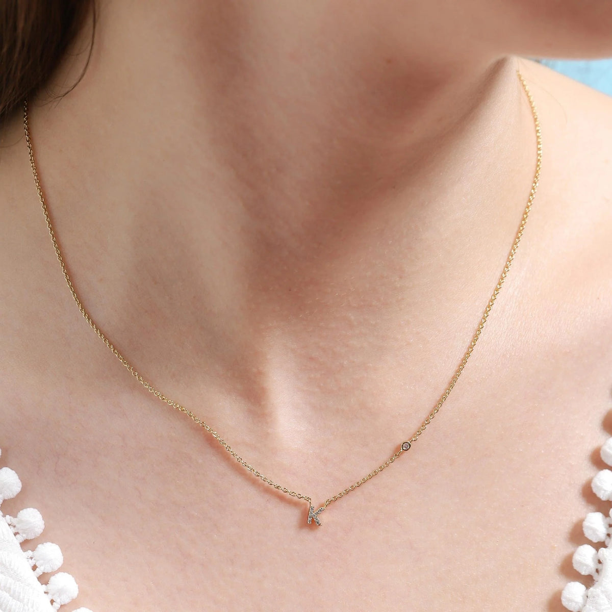 Letter Charm Necklace