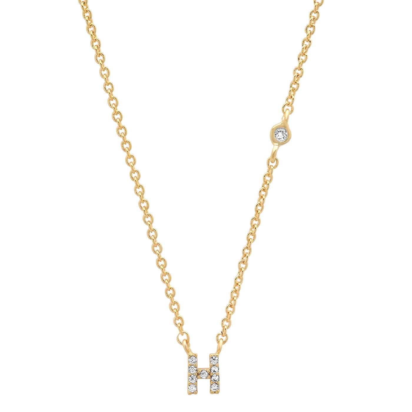Letter Charm Necklace