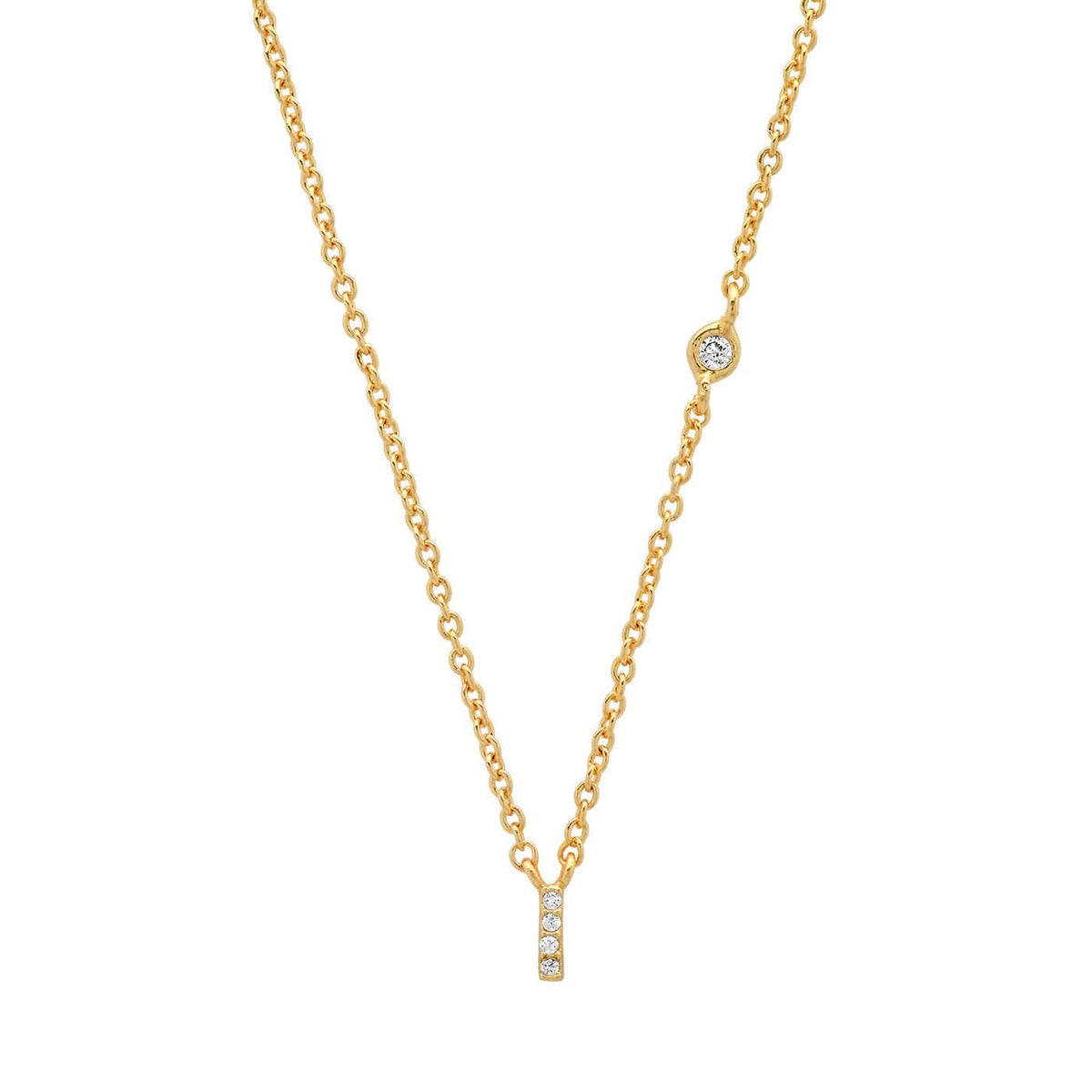 Letter Charm Necklace
