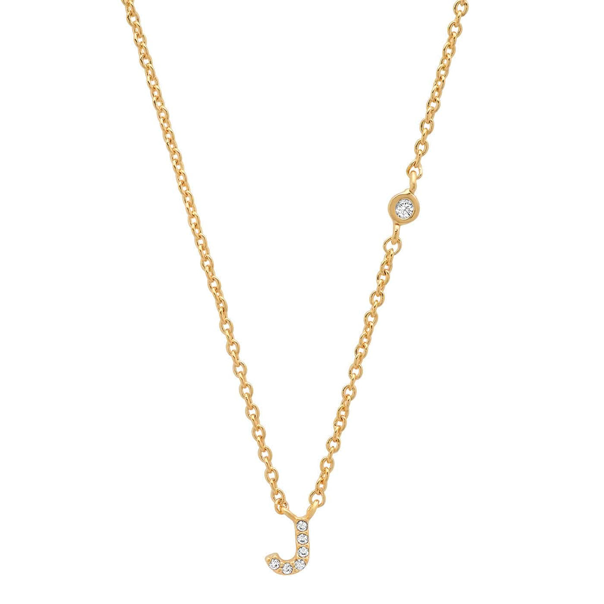 Letter Charm Necklace