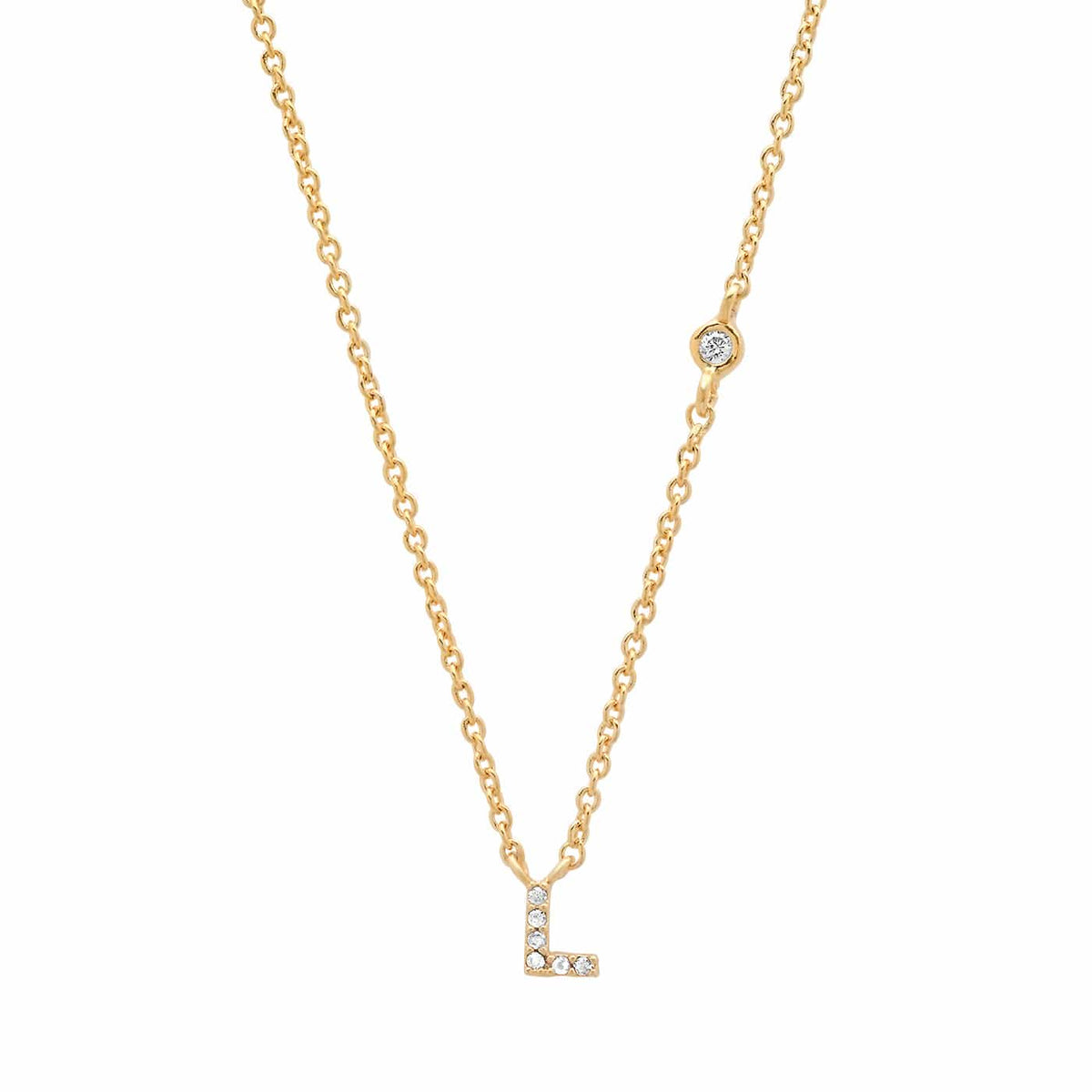 Letter Charm Necklace