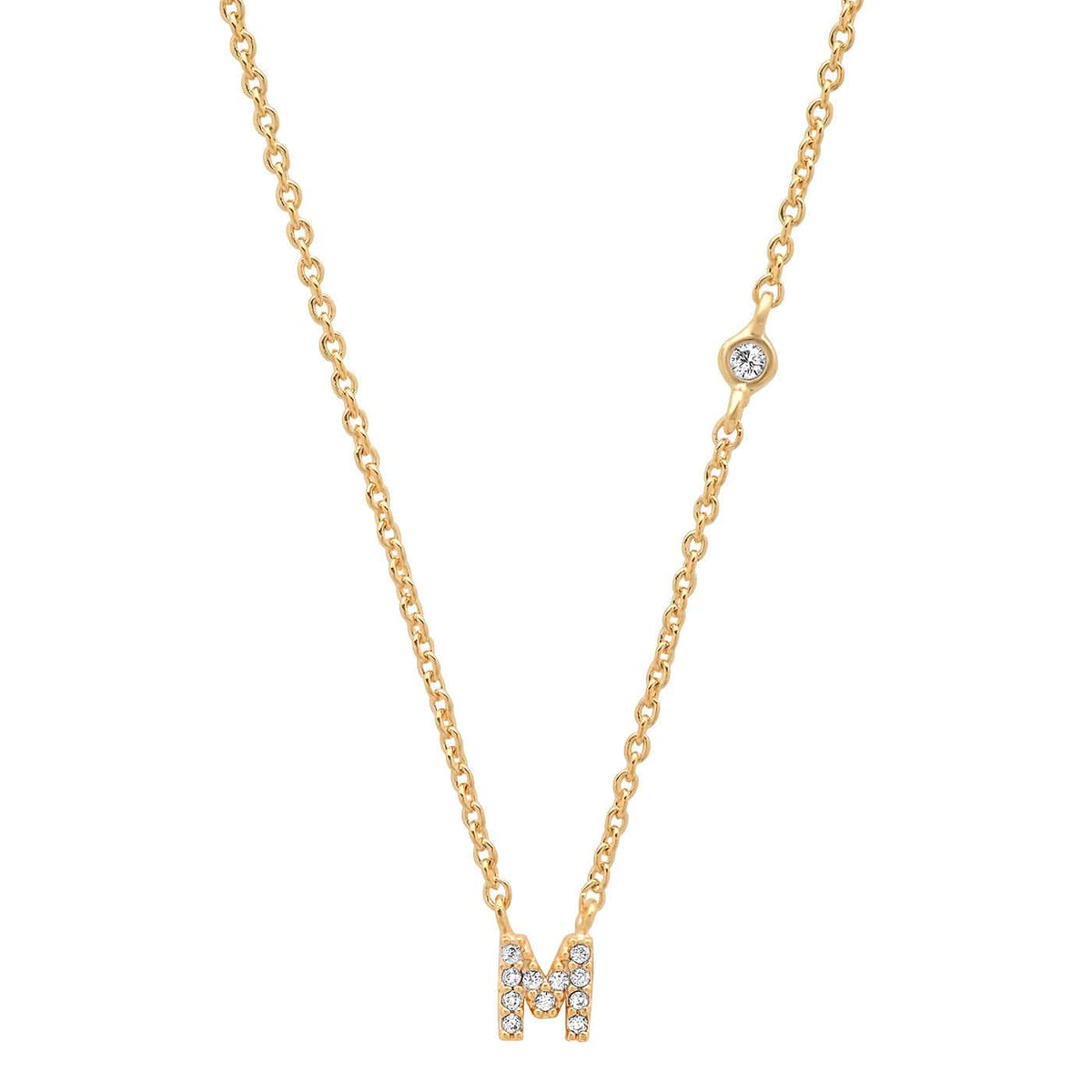 Letter Charm Necklace