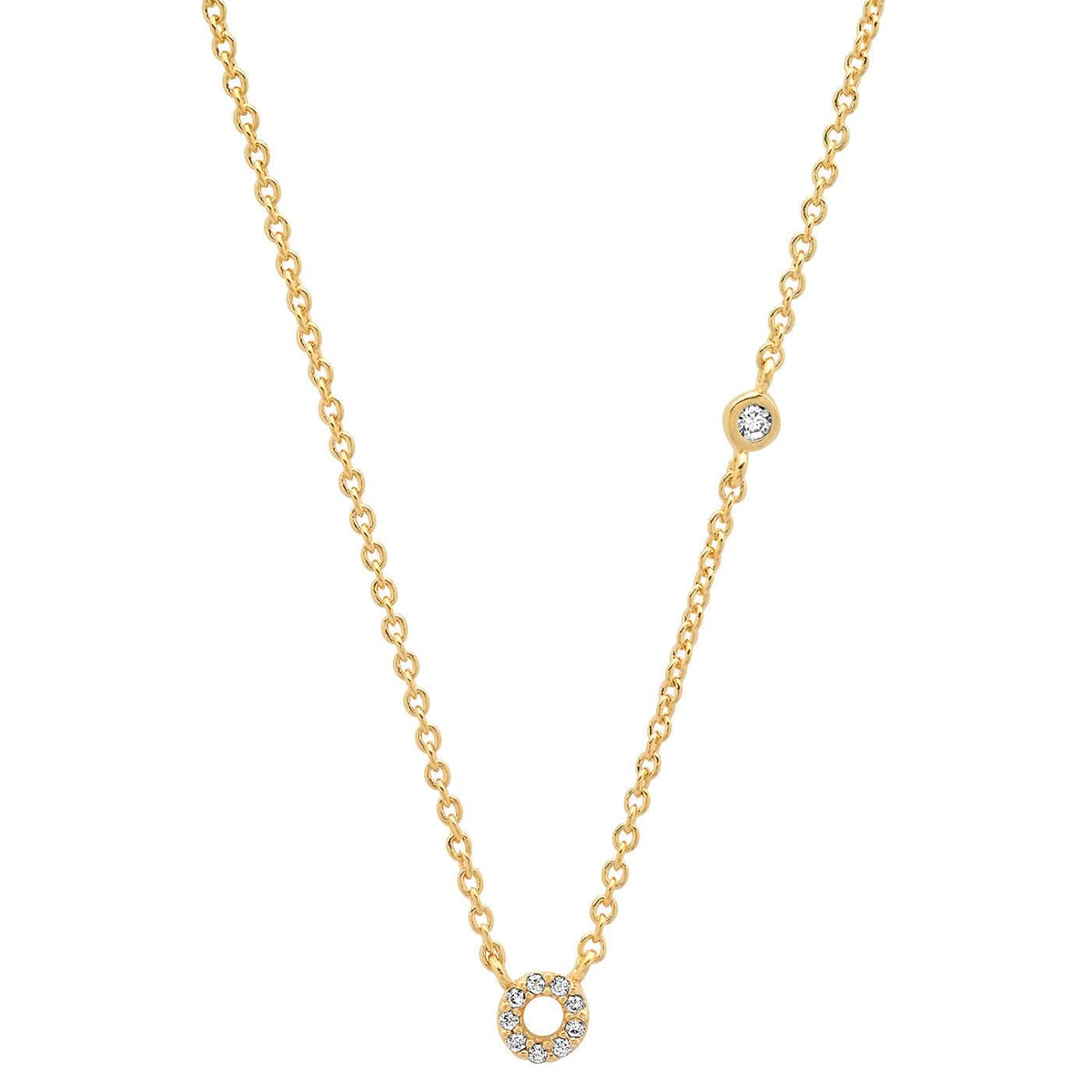Letter Charm Necklace