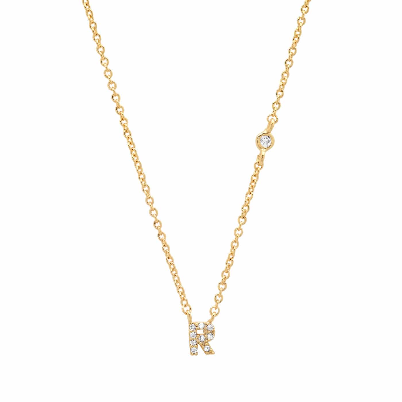Letter Charm Necklace