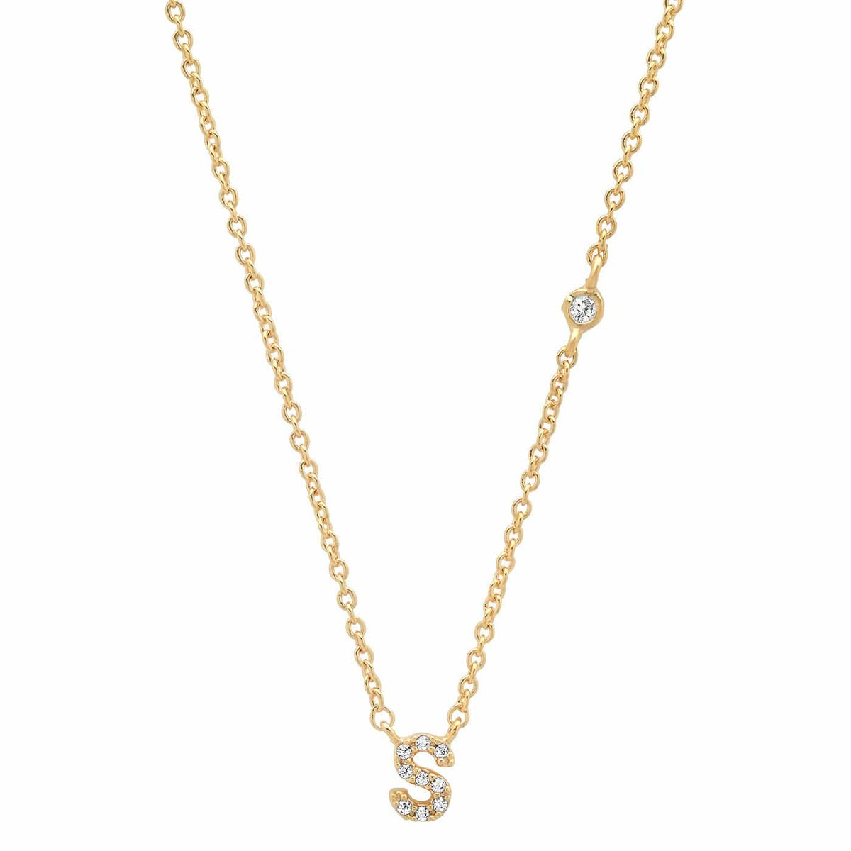 Letter Charm Necklace