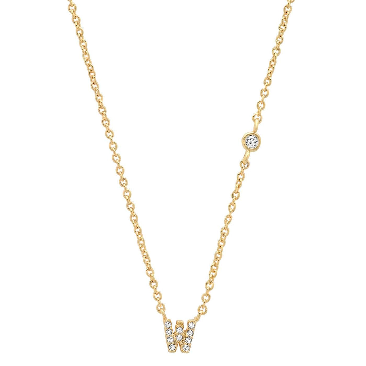 Letter Charm Necklace