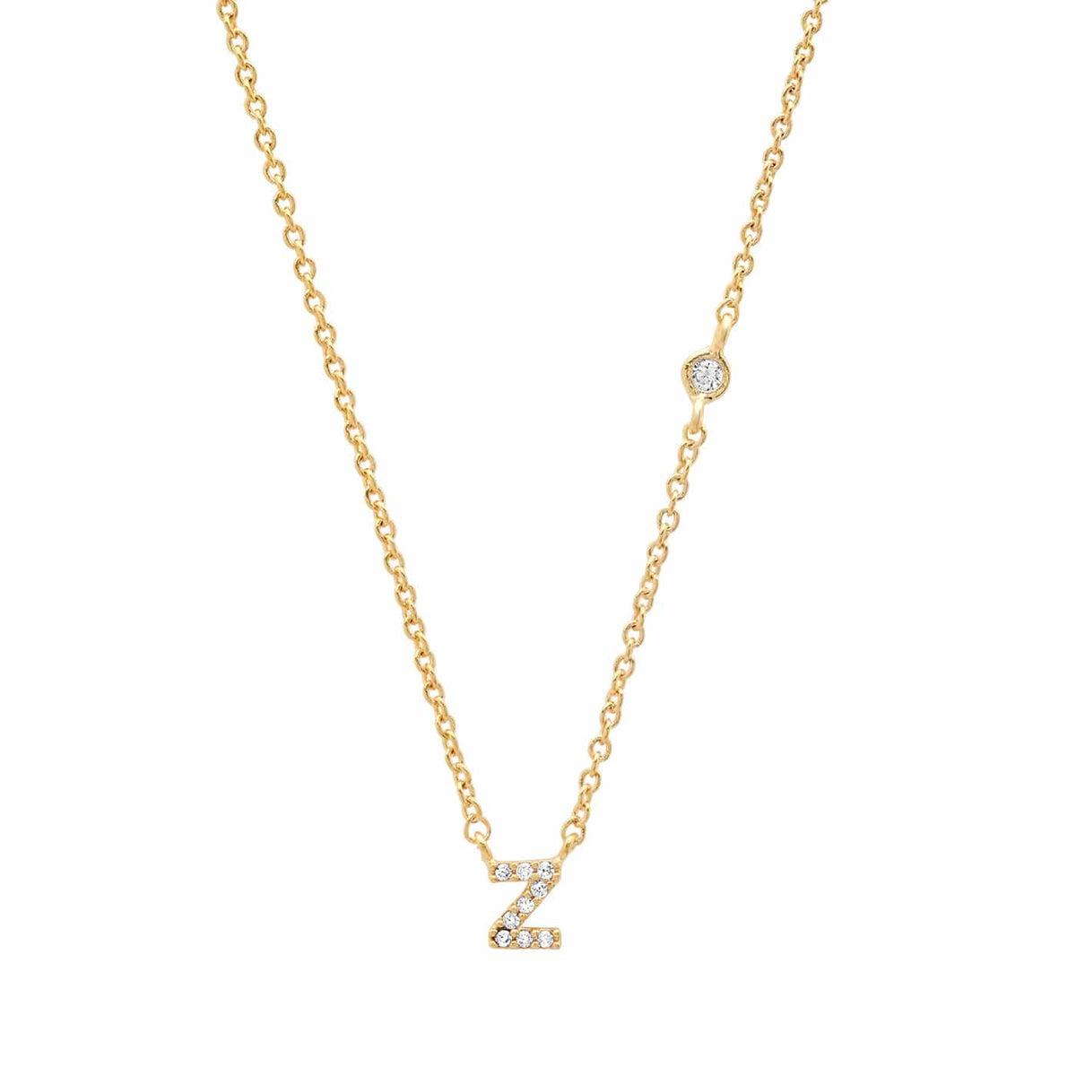 Letter Charm Necklace