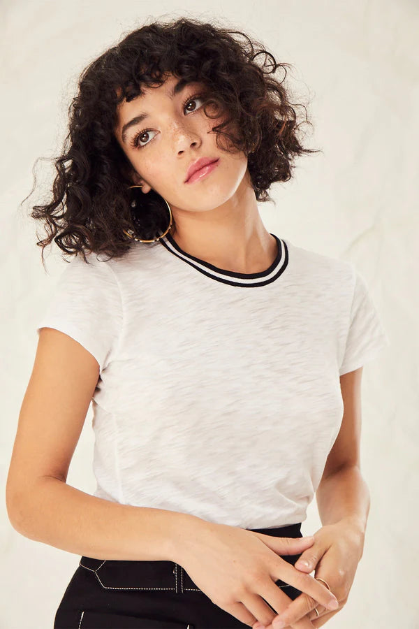 Tipped Ringer Tee