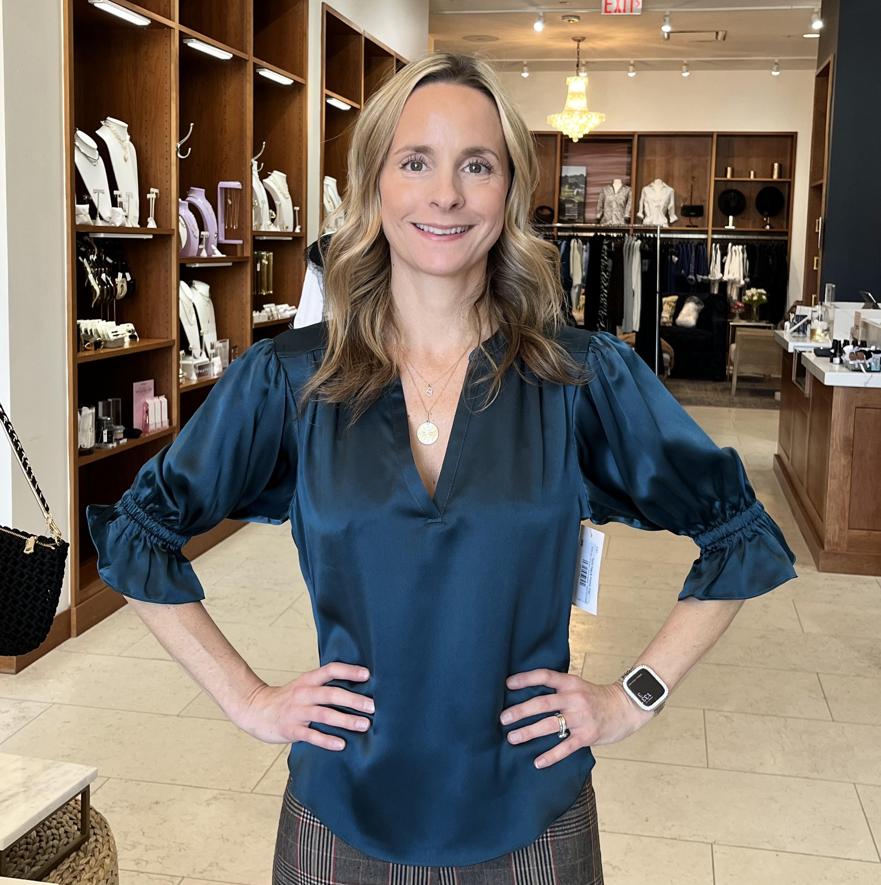 Split Neck Fiona Top