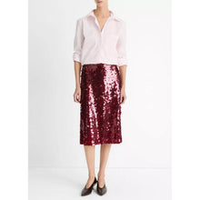 Load image into Gallery viewer, Lucite Paillettes Skirt
