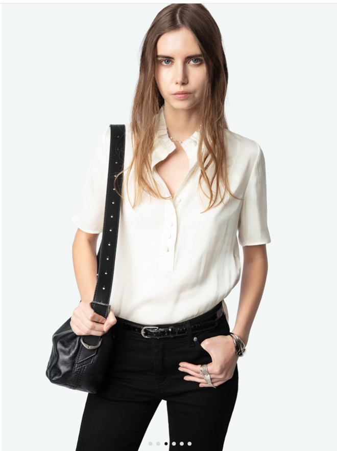 Topher Satin Top