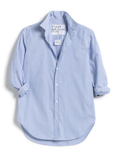 Load image into Gallery viewer, Frank Woven Button Up Classic Blue Stripe
