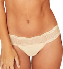 Load image into Gallery viewer, Lace &amp; Cotton Thong
