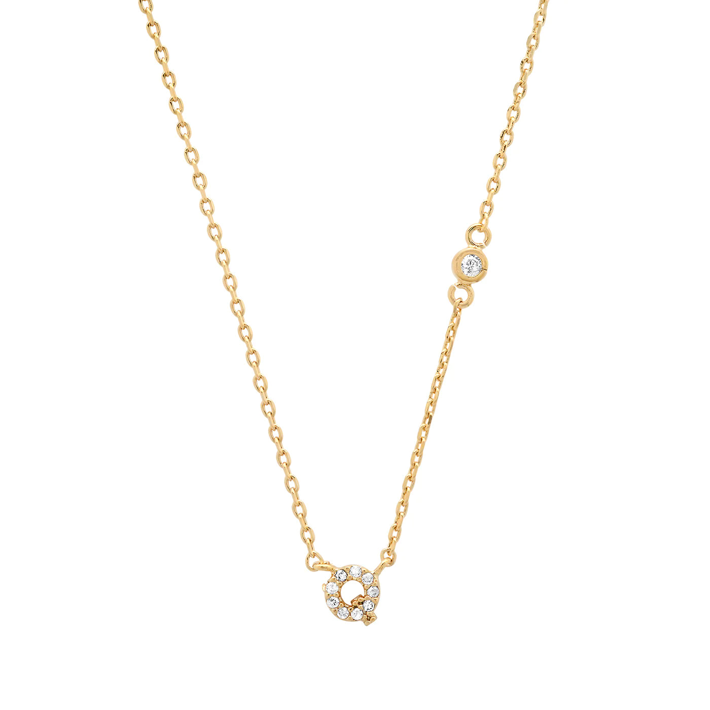 Letter Charm Necklace