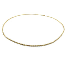 Load image into Gallery viewer, 14k Gold Filled Oval Pattern Necklace
